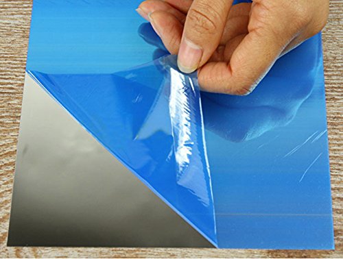 15 * 15cm 18pc Wand-Aufkleber-Spiegel-Dekor mit DIY reflektierendem Spiegel-Quadrat-dekorativem - 3