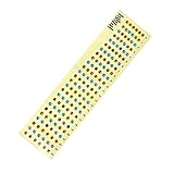 Tamaño: 66 * 256 mm gazechimp 1Pcs Guitarra Fretboard Nota Etiqueta Fret Pegatina Para Guitarra Eléctrica