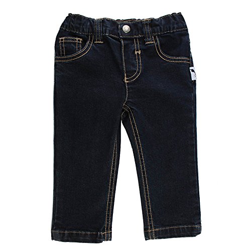 Baby Mini Girls Jeans, dark blue, size 92, 2 years