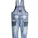 Wawoo®Unisex Baby Soft Denim Dungarees Overalls Toddlers Jeans Jumpsuits Playsuit Romper Outfits Pants Kids Infant Bodysuits Trousers Girls Boys 6 9 12 18 24 36 Months