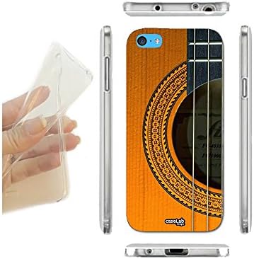SLIM CASE COVER CASSA CHITARRA FOR IPHONE 5C TPU