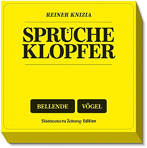 Preisvergleich Produktbild Süddeutsche Zeitung Edition 588-07118 - Sprücheklopfer