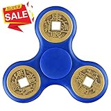 Fidget Spinner Spinner Manual Quimat Metal EDC Juguetes De Acero Inoxidable...