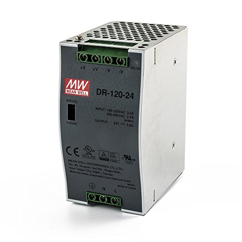 Preisvergleich Produktbild MEAN WELL Hutschienen Netzteil 120W 24V 5A