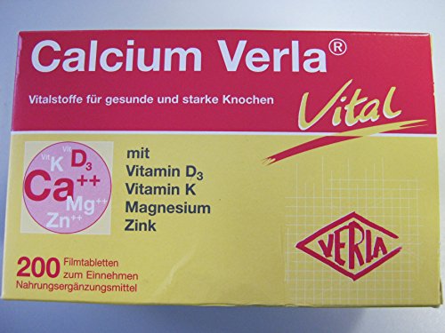 Preisvergleich Produktbild Calcium Verla Vital, 200 St. Filmtabletten
