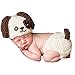 Produktbild moinkerin Fotoshooting Strick Kleidung Neugeborene Hund Muster Baby Fotos Fotografie requisiten Kostüme Hut und Unterhose