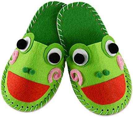 MeMo Toys Sewing Projects for Girl Kids Sewing Kit for Beginners Slippers Pattern My First Birthday Gifts