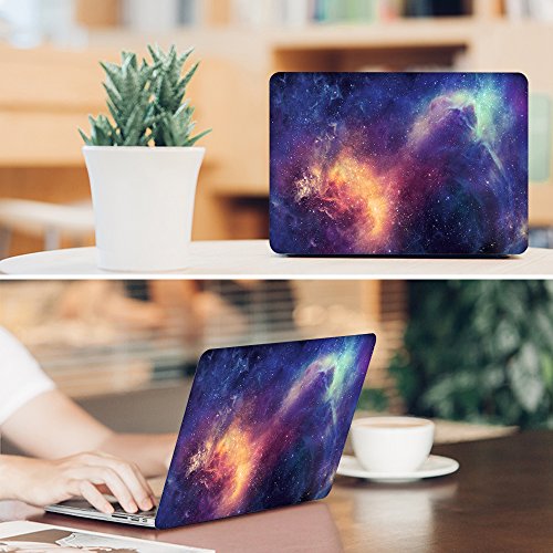 Fintie H  lle f  r MacBook Air 13 - Ultrad  nne Plastik Hartschale Schutzh  lle Snap Case f  r Apple MacBook Air 13 3 Zoll  A1466 A1369   Galaxis