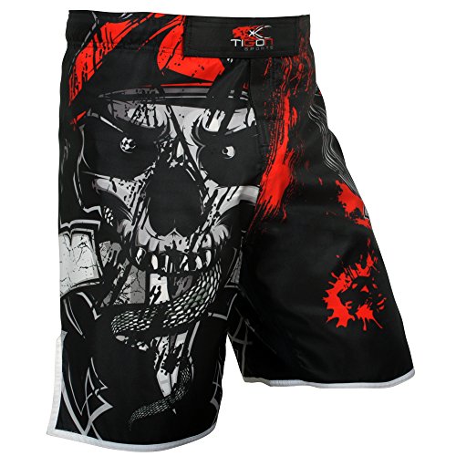 Tigon MMA Pantalones Ropa Hombre UFC Muay Thai Gimnasio Fitness Shorts Kickboxing UFC BJJ (L)