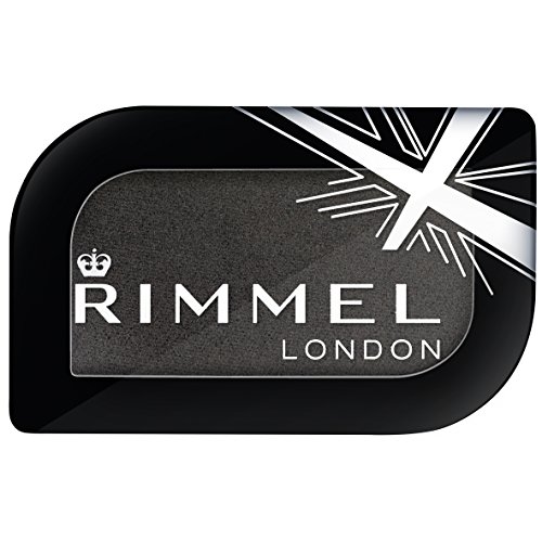 Rimmel London Magnif’Eyes Mono Eye Shadow, 014 Black Fender, 3.6 g