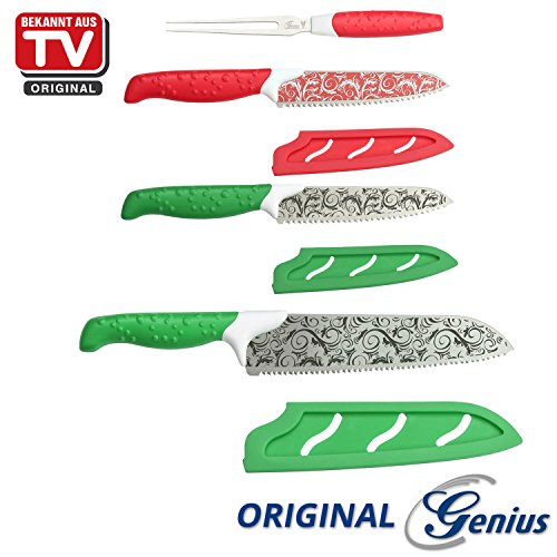 Genius Magic Cut Universal-Messer | 4 Teile | Bekannt aus TV | NEU