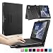Produktbild Lenovo Miix 310 Hülle Case, Infiland Slim Fit Folio PU-lederne dünne Kunstleder Schutzhülle Cover Tasche für Lenovo Miix 310 25,65 cm (10,1 Zoll HD) x5-Z8350 Tablet PC(mit Auto Schlaf / Wach Funktion, Tablet und Tastatur sind nicht entgehaltet)(Schwarz)