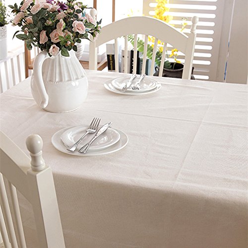 Solide minimalistischen skandinavischen Stil realen slick gewaschenen Leinentischdecke 6512-5 - 4