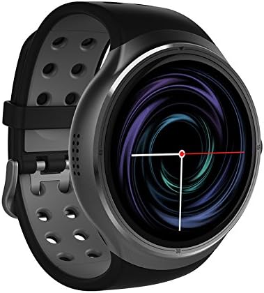 OOZIMO Smart Watch Android 5.1 MTK6580 1GB + 16GB Fitness Tracker With Heart Rate Monitor 2.0 MP Camera For Men Women,Silver