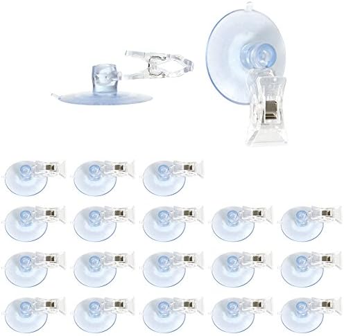 20 Pieces Suction Cup with Clip SK101 ideal for Decoration and Promotional Display Signs