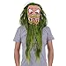 Produktbild SCLMJ Halloween Party Maske Green Green Bart, Große Mund Monster Latex Gesichtsmaske