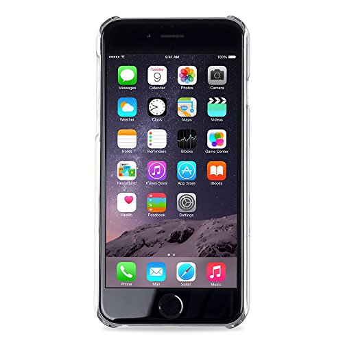 Donkeyphone Cristal Clear - Carcasa dura para Apple iPhone 6 6S Plus  transparente