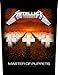 Produktbild Master of Puppets Backpatch