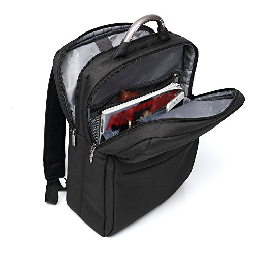 5 All Business Wasserdicht gepolstert 15 6 Laptop Rucksack Gro   Nylon  Grau 