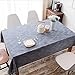 Produktbild Dafa Einfarbig Wasserdichte Tischdecke Stoff Baumwolle Leinen Tischdecke Couchtisch Tischdecke Schreibtischdecke Einfache Moderne Tischset (Size : 140X220CM)