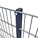 Produktbild Doppelstabmattenzaun 50m Industriezaun Gartenzaun Gittermatte Zaun 1830mm Nano feuerverzinkt pulverbeschichter anthrazit