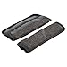 Harness Seat belt Strap Covers padded UNIVERSAL - 2 piece SET (LL charcoal)