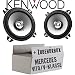 Produktbild Mercedes V-Klasse Vito W638 Front - Lautsprecher Boxen Kenwood KFC-S1056-10cm Koax Auto Einbauzubehör - Einbauset