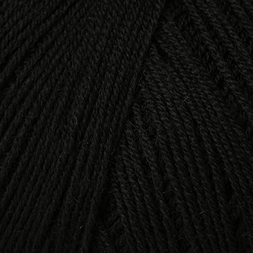 Lana Grossa Lace Merino 008 Schwarz