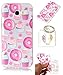 Produktbild Hülle Samsung Galaxy A3 2017 A320 4.7" Hülle, Samsung Galaxy A3 2017 A320 4.7" Hülle TPU Case Schutzhülle Silikon Case,Niedliche Cartoon Malerei Durchsichtige Rückschale und TPU Bumper Handy Tasche Case Cover Etui für Samsung Galaxy A3 2017 A320 4.7" + Schlüsselanhänger (*/39) (9)