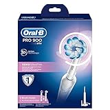 2 Aufsteckbürsten Braun Oral-B Pro 900 Sensi Ultrathin, Elektrische Zahnbürste