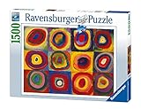 Ravensburger 16377 - Kandinsky: Farbstudie, Quadrate 1913 - 1500 Teile Puzzle - 