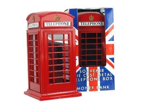 London Telefon Metall Spardose