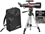 Incluye el Orion MoonMap 260 para ayudarle a conocer los atractivos detalles de la Luna que puede ver