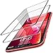 Price comparison product image TOZO for iPhone XR Screen Protector [ 3D Full Frame ] Premium Tempered Glass (2 Pack) 9H Hardness for iPhone XR 6.1 inch (2018) with [Easy Installation Tool]