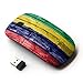 Produktbild FJCases Mauritius Mauritier Holzmuster Flagge 2.4 GHz Ergonomische drahtlose Maus (mit Nano Empfänger)
