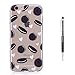 Price comparison product image iPhone 7 Case,iPhone 8 Case,Grandoin® [Colorful Pattern Clear Series] Ultra Slim Transparent Plastic Soft Silicone Gel TPU Rubber Bumper Protective Back Case Cover for Apple iPhone 8 / iPhone 7 (Oreo)