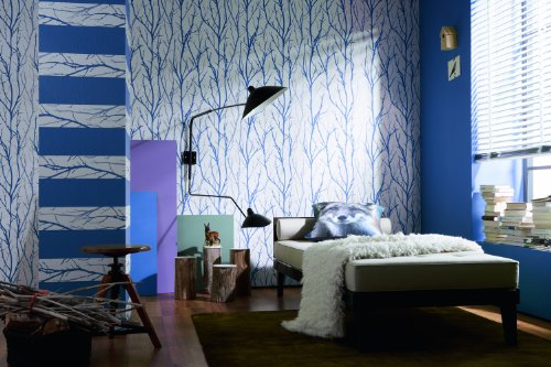 Schöner Wohnen Vliestapete Green Experience Tapete Unitapete 10,05 m x 0,53 m weiß Made in Germany 227713 2277-13 - 3