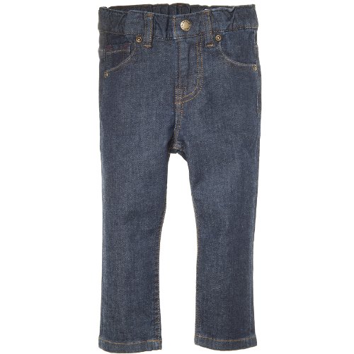 Polarn O. Pyret Unisex Baby Slim Jeans Dark Navy 4 - 6 Months