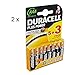 Price comparison product image 16x Duracell MN2400 Plus Power AAA Triple A Size Remote Battery Batteries