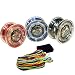 Produktbild Yoyo FAST 201 v. Yoyofactory / Jojo Anfänger, Einsteiger Set inkl. Fingerprotector + 7 Ersatzschnüre (ROT)