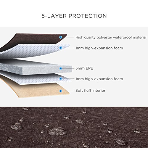 DOMISO Wasserdicht H  lle Carry Tasche Schultertasche f  r 14 zoll Laptops   13 5  Microsoft Surface Book   14  Lenovo Flex 4   6   14  HP 14   14  AS