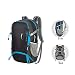 Produktbild T-homeidea Rucksack Rucksack Rucksack Outdoor-Freizeit Rucksack Licht Mountainbike Rucksack Frau Camping Mountain Rucksack 33L (Color : Schwarz)