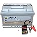 Produktbild Varta Silver Dynamic E38 - 12 V / 74 Ah - 750 A/EN inkl. Batterietester