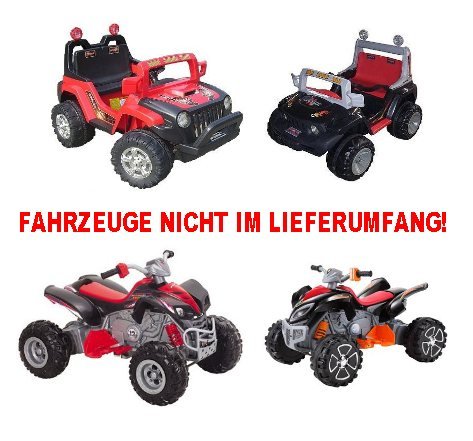 Original ERSATZ NETZTEIL für crooza JEEP und QUAD 12V Kinderfahrzeug