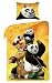 Produktbild Kung Fu Panda Bettwäsche Wendebettwäsche 100% Baumwolle Bettbezug 140 x 200 + Kissenbezug 70 x 90