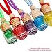 Produktbild 8ml Auto Ornamente Parfüm Aroma Ätherisches Öl Diffusor Hang Strap Glasflaschen Lufterfrischer Automobil Styling Zubehör