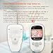Baby Monitor with Camera -2.4 GHz For Signal Transmission /LCD Digital Video Audio Two-way Talk Night Vision 4 Lullabies Temperature Monitoring for Baby/Old/Pet