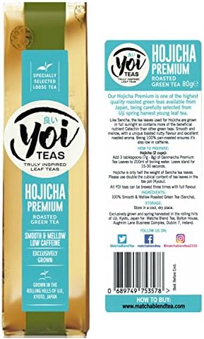 Hojicha Tea. 80g. 100% Pan-Roasted ‘Uji’ Sencha Green Tea.