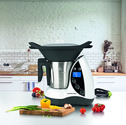 TV Unser Original 09747 Gourmet maxx Thermo-Multikocher 9in1, 1500 W, weiß / schwarz - 9