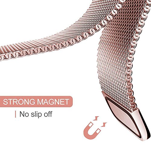 Fitbit Blaze Frame + Armband (6,7-8,1 Zoll) , mit Einzigartige Magnet-Verschluss, PUGO TOP Replacement Wrist Band Uhrenarmband fur Fitbit Fitness Uhr Blaze - 3